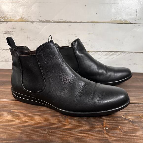 To Boot New York Adam Derrick Men's Black Leather Boots size 10 #21041 - Picture 2 of 9